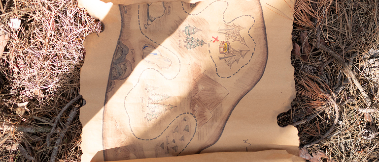 The Fun Side of Maps: Treasure Hunts and Beyond